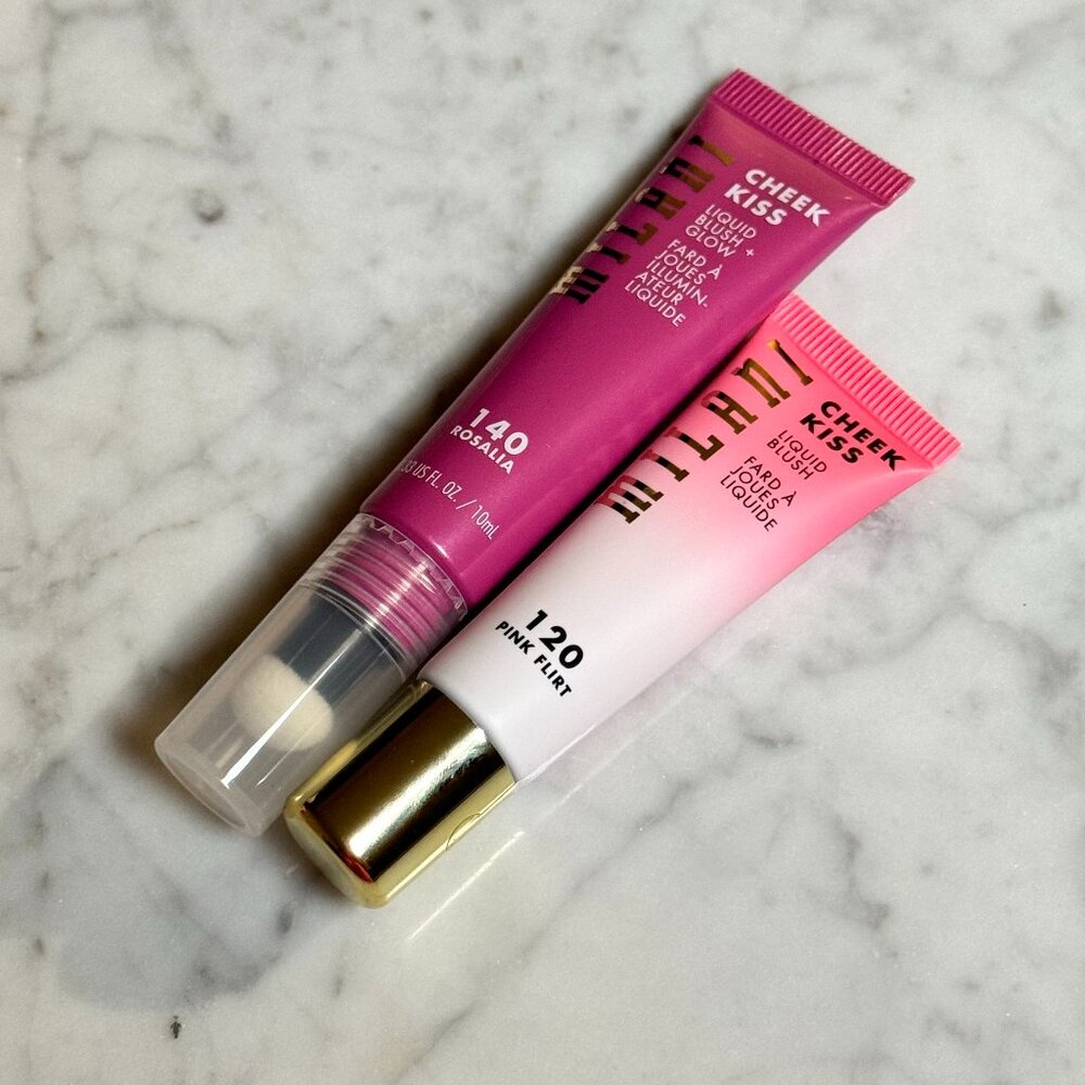 Milani Cheek Kiss Blush + Glow & Liquid Blush | 140 + 120 | NEW MAKEUP